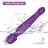 Tracy's Dog Wand - Vibrator masaj pulsatoriu, rezistent la apă, cu acumulator (mov) 