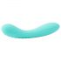 Tracy's Dog Teal Vibe - vibrator rezistent la apă, cu acumulator pentru punctul G (turcoaz) 