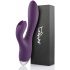 Vibrator Rabbit Tracy's Dog rezistent la apă cu stimulator clitoridian, mov 