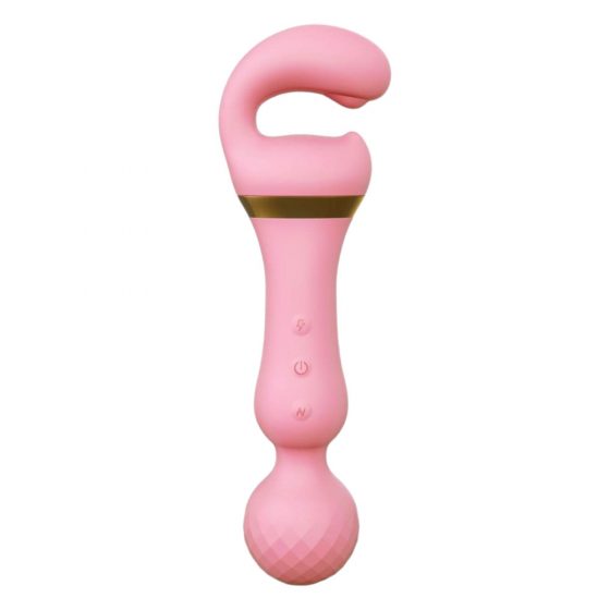 Tracy's Dog Magic Wand - vibrator de masaj acumulator, 3in1 (roz)