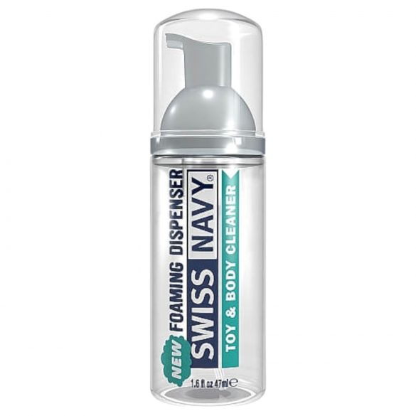 Cleaner pentru jucării și corp Swiss Navy - spumă (47ml) 