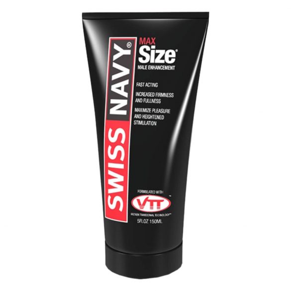 Swiss Navy MAX Size - crem stimulant pentru bărbați (150ml) 