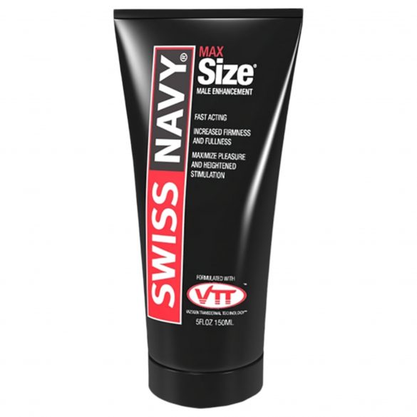 Swiss Navy MAX Size - crem stimulant pentru bărbați (150ml) 