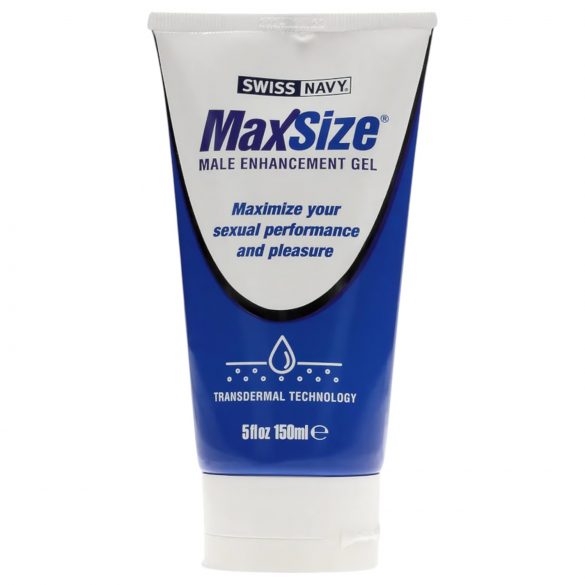 Swiss Navy MAX Size - cremă stimulantă pentru bărbați (150ml)