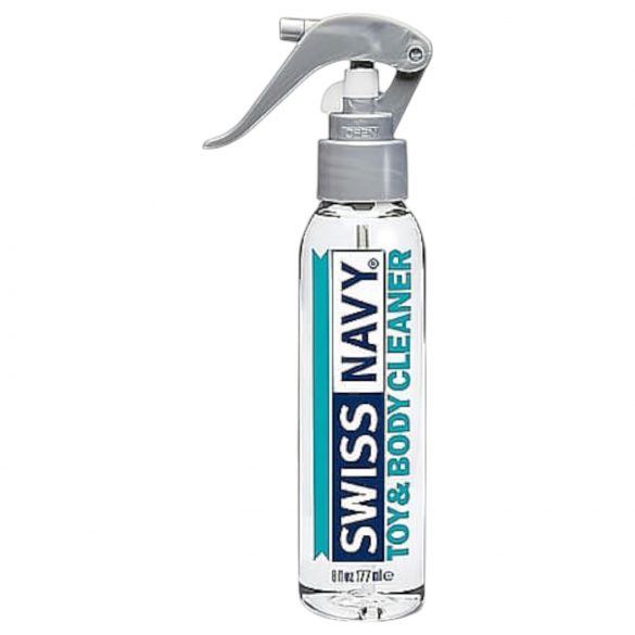 Spray curățare Swiss Navy pentru corp și jucării - cu pompă (177ml) 