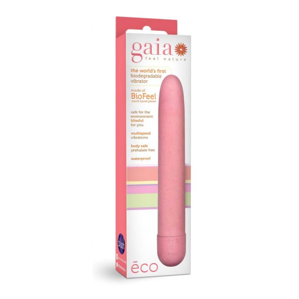 Vibrator ecologic Gaia Eco L - mare (roz) 