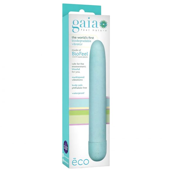 Vibrator ecologic Gaia Eco L - mare (albastru) 