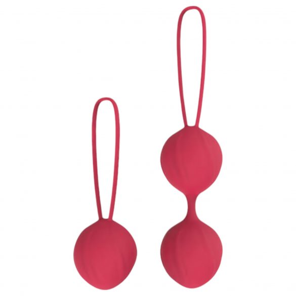 Cotoxo Cherry - Set 2 bile vaginale (roșu) 