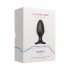 LOVENSE Hush 2 L - vibrator anal mic cu acumulator (57mm) - negru 