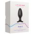 LOVENSE Hush 2 L - vibrator anal mic cu acumulator (57mm) - negru 