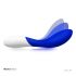 LELO Mona Wave - vibrator rezistent la apă pentru punctul G (albastru) 