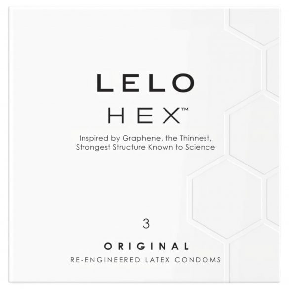 LELO Hex Original - prezervativ de lux (3 buc) 