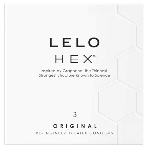 LELO Hex Original - prezervative de lux (3 bucăți)