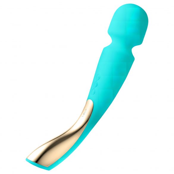 LELO Smart Wand 2 - mare - vibrator masaj, cu acumulator (turcoaz) 