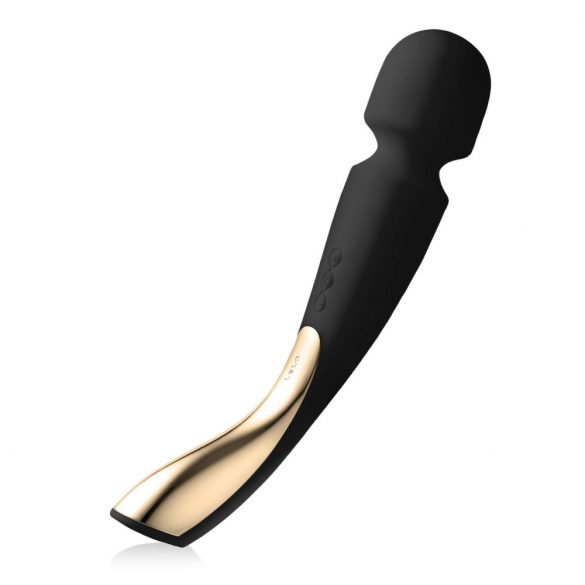 LELO Smart Wand 2 - mare - vibrator de masaj cu acumulator (negru) 