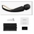 LELO Smart Wand 2 - mare - vibrator de masaj cu acumulator (negru) 