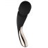 LELO Smart Wand 2 - mare - vibrator de masaj cu acumulator (negru) 