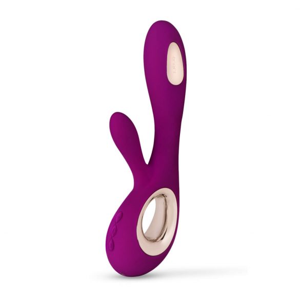 LELO Soraya Wave - vibrator cu accu, cu braț pentru clitoris și mișcare de aprobare (mov) 