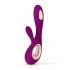 LELO Soraya Wave - vibrator cu accu, cu braț pentru clitoris și mișcare de aprobare (mov) 