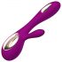 LELO Soraya Wave - vibrator cu accu, cu braț pentru clitoris și mișcare de aprobare (mov) 