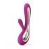 LELO Soraya 2 - vibrator cu clitoris și baterie, rezistent la apă (violet) 