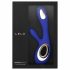 LELO Soraya Wave - vibrator cu acumulator și stimulator clitoridian (albastru) 