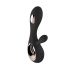 LELO Soraya Wave - vibrator cu acțiune de balansare, cu stimulator de clitoris (negru) 