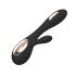 LELO Soraya Wave - vibrator cu acțiune de balansare, cu stimulator de clitoris (negru) 