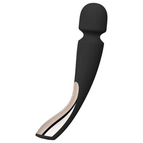 LELO Smart Wand 2 - mediu - vibrator masaj cu acumulator (negru) 