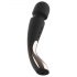 LELO Smart Wand 2 - mediu - vibrator de masaj (negru), reîncărcabilă cu baterie