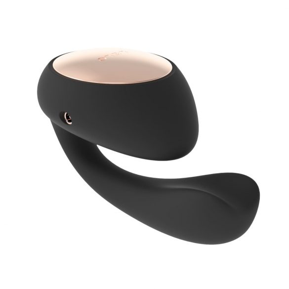 LELO Ida Wave - vibrator rotativ cu vibratii, incarcare USB (negru) 