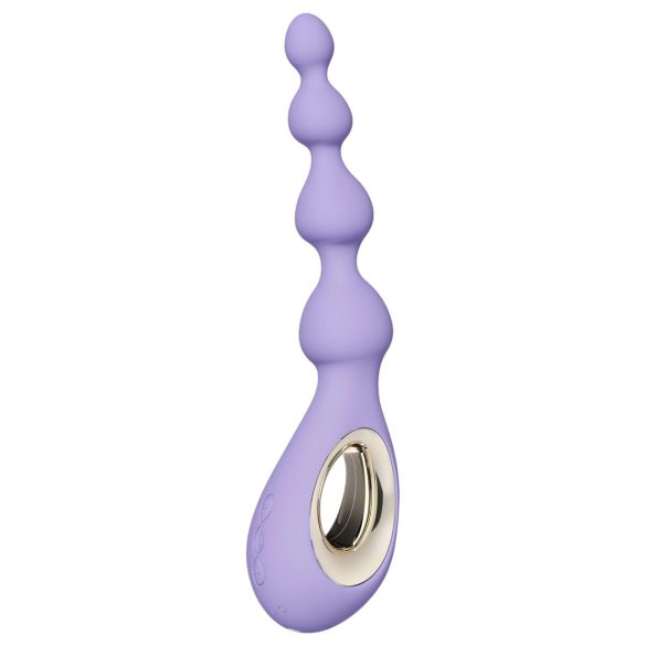 LELO Soraya Beads - Vibrator anal reîncărcabil, rezistent la apă (mov)