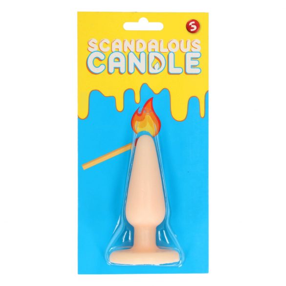 Scandalous - lumânare - plug anal - natural (50g) 