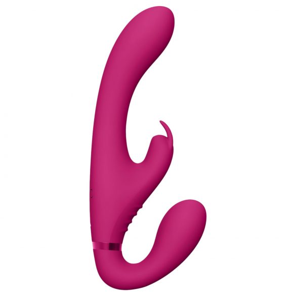 Vive Suki - vibrator strapless cu acumulator (roz) 