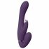 Vive Suki - vibrator strapless cu acumulator (mov) 