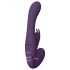 Vive Suki - vibrator strapless cu acumulator (mov) 