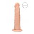 RealRock Dong 7 - dildo realist (17cm) - natural 