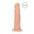 RealRock Dong 8 - dildo realist (20cm) - natural 