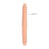 RealRock Double Dong 18 - dildo dublu (46cm) - natural 