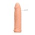 Mânecă pentru penis RealRock 6 (17cm) - naturala 