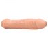 Mânecă pentru penis RealRock 6 (17cm) - naturala 