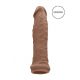 RealRock Manșon pentru penis 6 - culoare naturală închisă (17cm) 