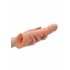 RealRock Manșon pentru Penis 8 (21cm) - natural 