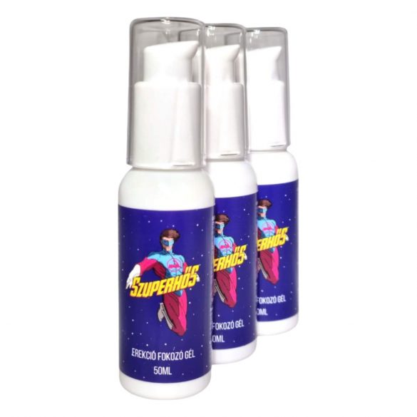 Gel stimulator pentru erecție - Supererou (50 ml) 