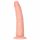 RealRock Subțire - dildo realist cu ventuză - 15,5cm (natural) 