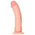 RealRock - dildo realist cu ventuză - 15,5 cm (natur)