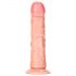 RealRock - dildo realist cu ventuză - 15,5 cm (natur)