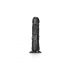 RealRock - dildo realist cu ventuză - 15,5cm (negru) 