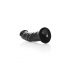 RealRock - dildo realist cu ventuză - 15,5cm (negru) 