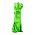 Cord iluminat pentru bondage - 5m (verde) 